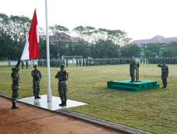 Gelar Upacara Bendera Tujuh Belasan, Kodam IX/Udayana Mantapkan Program Unggulan TA. 2023