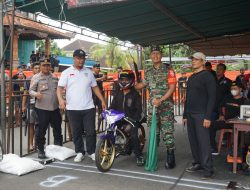 Tingkatkan Prestasi Atlet Drag Bali, Dandim Jembrana Apresiasi “Bali Drag Bike Open Championship 2023”