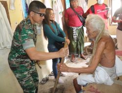 Gelar Aksi Berbagi Kasih, Kodim 1610/Klungkung Berkolaborasi Dengan Komunitas Satu Hati