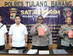 Modus Baru Pencurian Mobil di Menggala Tengah Terungkap, Dua Pelaku Residivis