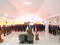 Rindam IX/Udayana Gelar Latihan Bela Negara Dinas Kebakaran dan Penyelamatan Kabupaten Badung