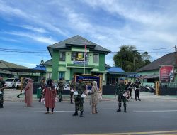 Berkah Dibulan Suci Ramadhan, Denpom VI/3 Bul dan Persit KCK Anak Ranting 3) berbagi Takjil