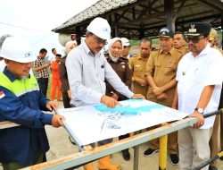 Pj Bupati Aceh Utara Tinjau Proyek Waduk Keureuto