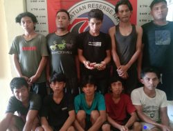 Satnarkoba Polres Palas Cokok 3 Pengedar dan 9 Pengguna Sabu di 2 Lokasi Berbeda