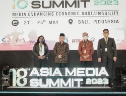 Buka Asia Media Summit 2023, Wapres Ajak Insan Media Perkuat Peran Dalam Pembangunan