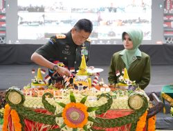 Syukuran HUT ke 66, Prajurit Kodam IX/Udayana Datangi Tempat Raja Udayana Mensucikan Diri
