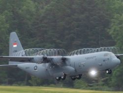 Pesan dari AS, Pesawat Super Hercules TNI AU Kedua Segera Tiba di Indonesia