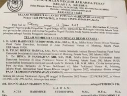Surat Mahkamah Agung Tolak PK Demokrat Kubu Moeldoko Beredar di Medsos