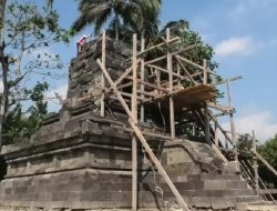 Candi Lumbung Peninggalan Hindu Abad IX di Magelang Dibongkar