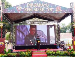 Pangdam IX/Udayana Hadiri Syukuran HUT ke 78 Zeni Angkatan Darat di Yonzipur 18/YKR