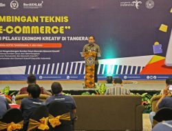 Dukung Transformasi Ekonomi, Pj: Pemkot Komitmen Majukan Ekraf