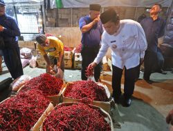 Cek Stabilitas Harga dan Pasokan, Pj Sidak Pasar Induk Jatiuwung