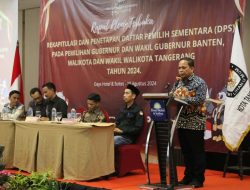 Pj Wali Kota Tangerang Dukung Kesiapan KPU dalam Wujudkan Suksesnya Pilkada
