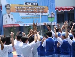 2.838 Siswa Ikuti Simulasi Kedaruratan Bencana, Dr. Nurdin: Tanamkan Mitigasi Sejak Dini