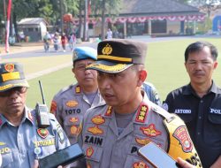 Polres Metro Tangerang Kota Siagakan 530 Pasukan Kawal Pengamanan Pendaftaran Cakada di KPU