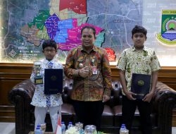 Pj Wali Kota Tangerang Apresiasi Kakak Beradik Juara Kompetisi Robot Internasional
