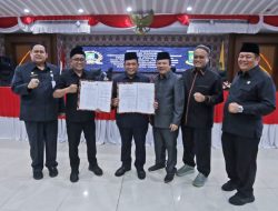Paripurna Terakhir, DPRD Periode 2019-2024 Sahkan Raperda Perubahan APBD 2024