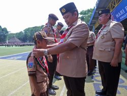 Di Momen HUT Pramuka, Dr. Nurdin Ajak Generasi Muda Berkontribusi dan Asah  Kecerdasan SESOSIF