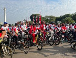 500 Lebih Peserta Ikuti Fun Bike Pokja PWI Wali Kota Jakarta Utara