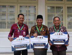 Pemkab Tangerang Kembali Raih Penghargaan Insentif Fiskal Kategori PPKE