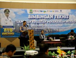 Buka Bimtek, Sekda: Komitmen Wujudkan Ekonomi Berkelanjutan dan Pelaku Usaha Taat LKPM