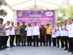 Pj Bupati Tangerang Resmikan Daerah Irigasi di Kecamatan Kemiri