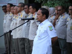 Pimpin Apel di Satpol PP, Dr. Nurdin: Satpol PP Harus Sapu Bersih Ketertiban dan Jaga Marwah Kota