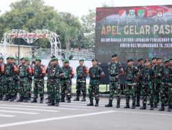 350 Personel Gabungan Ikuti Apel Gelar Pasukan Pilkada, Dr. Nurdin: Kolaborasi Sukseskan Pilkada