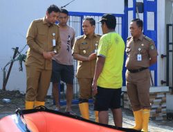 Tangani Banjir, Dr. Nurdin Instruksikan Lanjutkan Pembangunan Turap Permanen