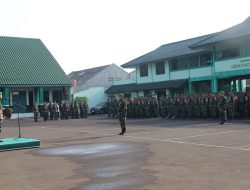 Dandim 0506/Tgr Pimpin Upacara Hari Senin Di Makodim