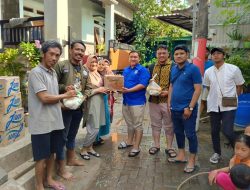 Aksi Sosial, KNPI Kota Tangerang Salurkan Bantuan Korban Banjir