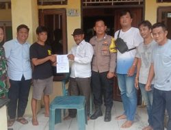 Problem Solving, Polsek Teluknaga, Koramil bersama Kades Lemo Selesaikan Konflik Pagar Tembok Ramai di Medsos