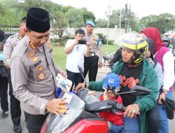 Pastikan Pelayanan Mudik Aman dan Lancar, Kapolres Sosialisasi Layanan Pengaduan Polri 110 di Tangerang