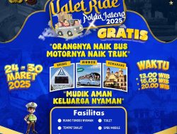 Kurangi Risiko Kecelakaan, Polda Jateng Hadirkan Layanan Valet Ride untuk Mudik