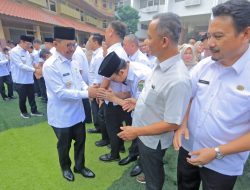 Apel Sekaligus Halalbihalal Perdana Usai Libur Lebaran, Sachrudin Ajak Seluruh ASN Gas Pol Geber Pelayanan