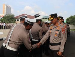 Kapolres Metro Tangerang Kota Pimpin Apel Pasukan dan Gelar Halal bihalal Idul Fitri 2025