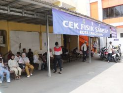 Kunjungi Samsat Cikokol, Maryono Minta Warga Tangerang Manfaatkan Program Pemutihan Pajak
