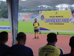 Dari Stadion Benteng Reborn, Sachrudin Ajak Semua Pihak Bergerak Bersama Majukan Sepak Bola Tangerang 