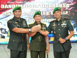 Rotasi Jabatan di Korem 052/Wijayakrama