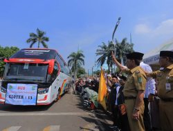 Wali Kota Sachrudin Lepas 393 Calon Haji Kloter 13