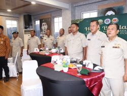Danrem 052/Wkr Bersama PPAD Tangerang Hadiri Halal Bihalal Presiden RI bersama Purnawirawan TNI Polri Secara Virtual