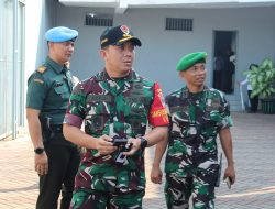 Dandim 0506/Tgr Monitoring Kunker Ibu Wapres Tinjau Layanan Kesehatan
