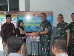 Tim Penilai Lomba Karya Bakti Tingkat Korem Kunjungi Panti Asuhan Yayasan Amanah Assodiqiyah