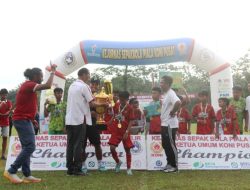 SSB Saswco Bandung Juara KU-12 Piala Ketum KONI 2025