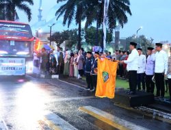 Lepas 210 Calon Jemaah Haji Kota Tangerang, Sekda: Jaga Kebersamaan dan Kesehatan