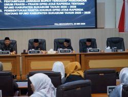Paripurna DPRD, Agenda Jawaban Bupati Terhadap Pandangan Umum Fraksi atas Raperda RPJMD 2025-2029
