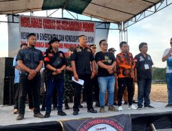Kapolsek Jatiuwung Hadiri Kegiatan Deklarasi Anti Premanisme Bersama Ormas dan TNI  di Periuk