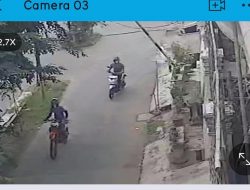 Terekam CCTV, Ranmor Kerap Beraksi Siang Hari di Perumahan Pondok Arum Kota Tangerang