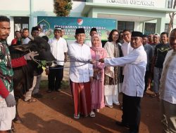 Warga Rumah Dinas Korem 052/Wkr Gelar Pemotongan Hewan Kurban