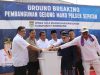 Ground Breaking Gedung Baru Polsek Sepatan, Kapolres Metro Tangerang Kota: Tingkatkan Pelayanan Masyarakat